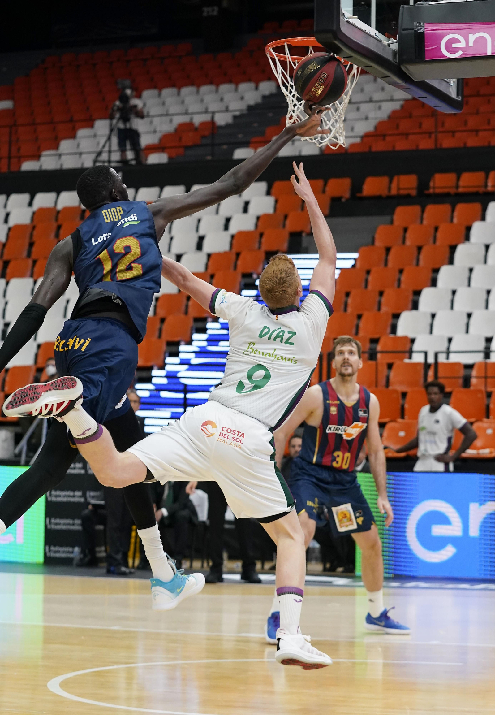 El Baskonia-Unicaja, en fotos