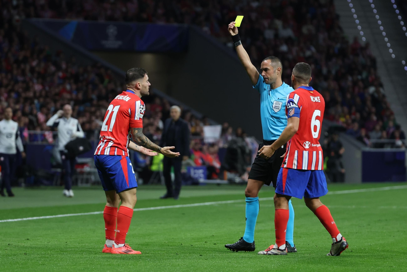 Las mejores imágenes del Atlético de Madrid en su duelo contra el Lille