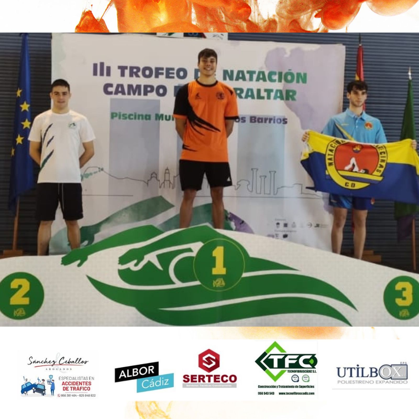 Álex Martín, en lo más alto del podio en la cita barreña.