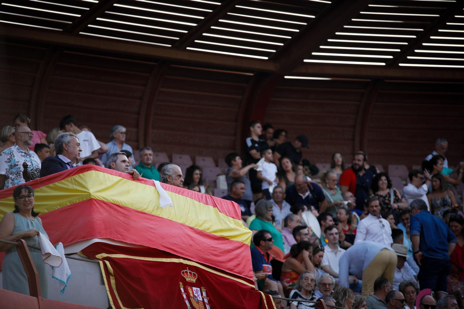 Imágenes de la corrida de toros en Roquetas de Mar