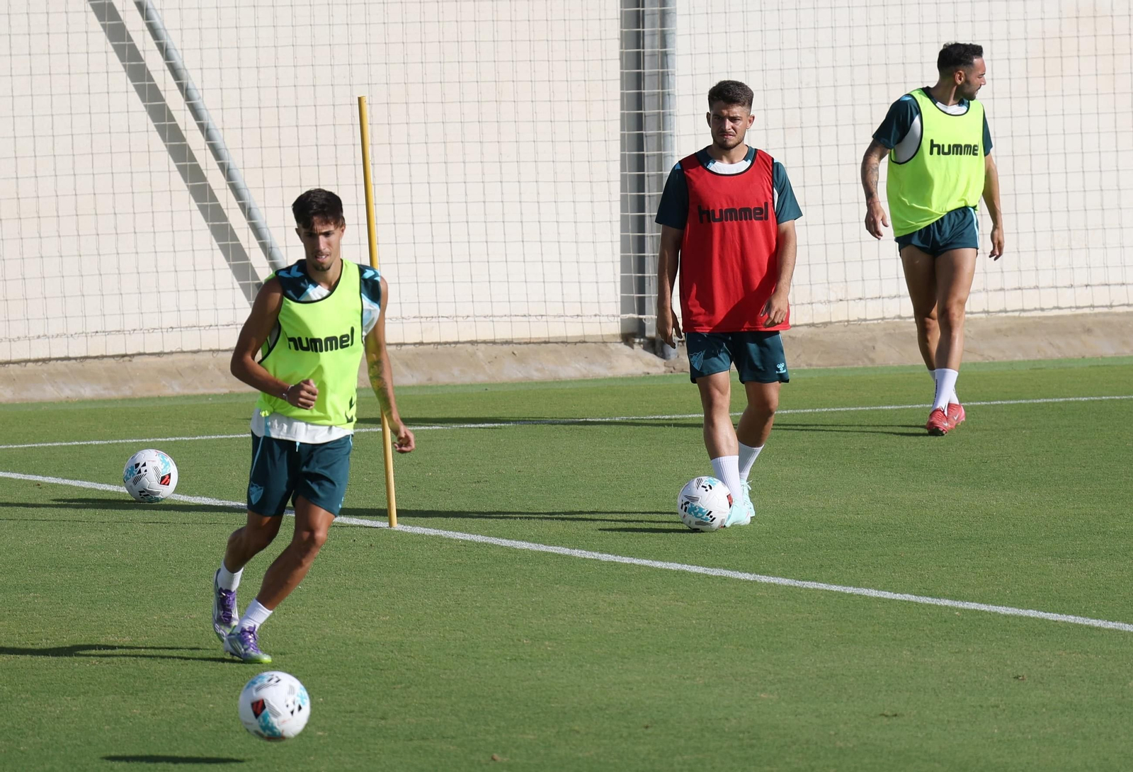 El Málaga CF se muda a la Ciudad Deportiva sin Eneko Jauregi