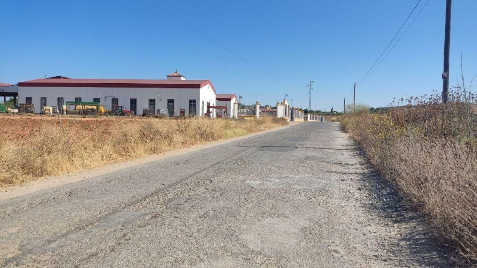 Carretera de "Montalbán" en Puente Genil.