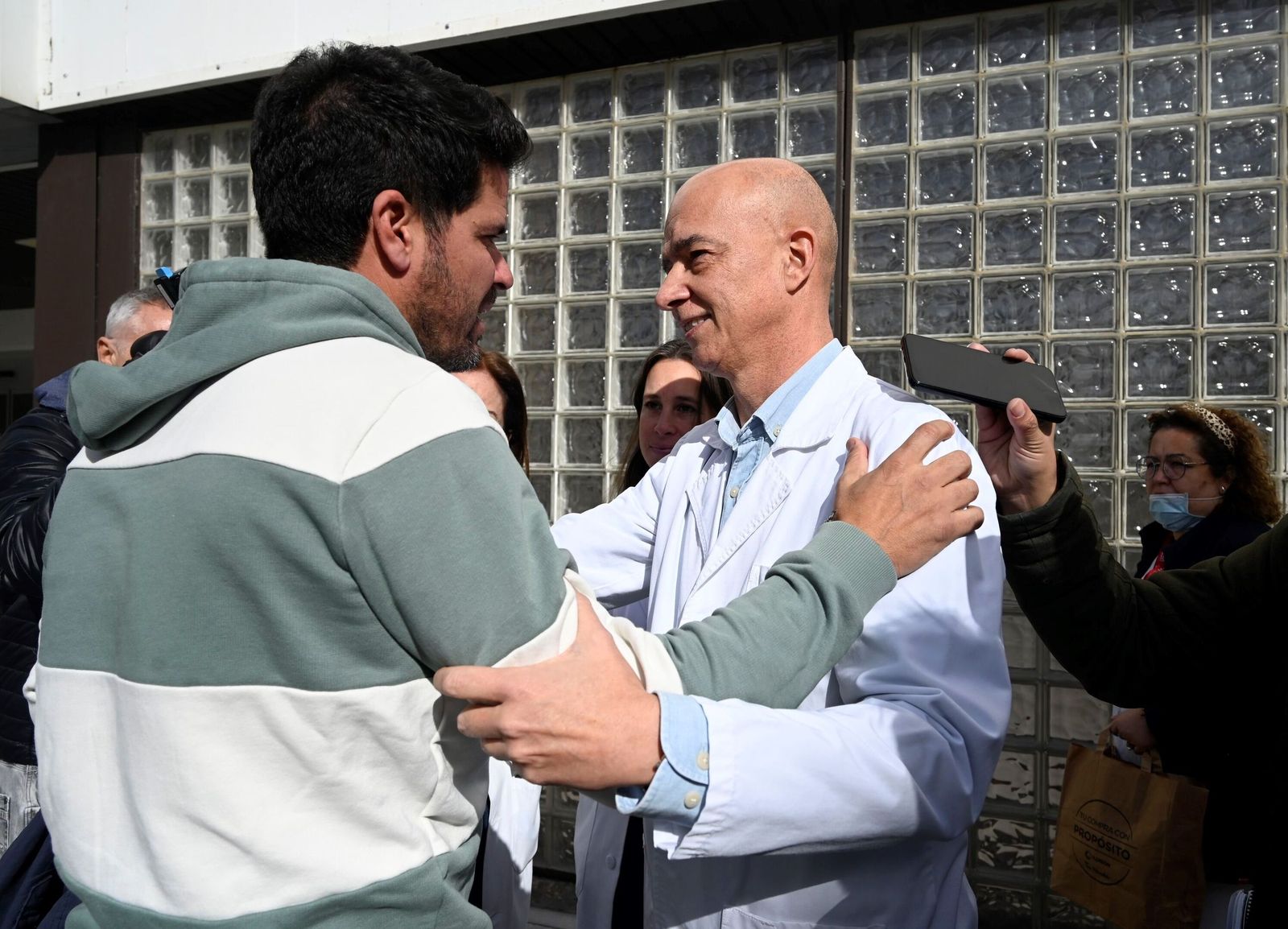 Salida niños heridos accidente Adamuz