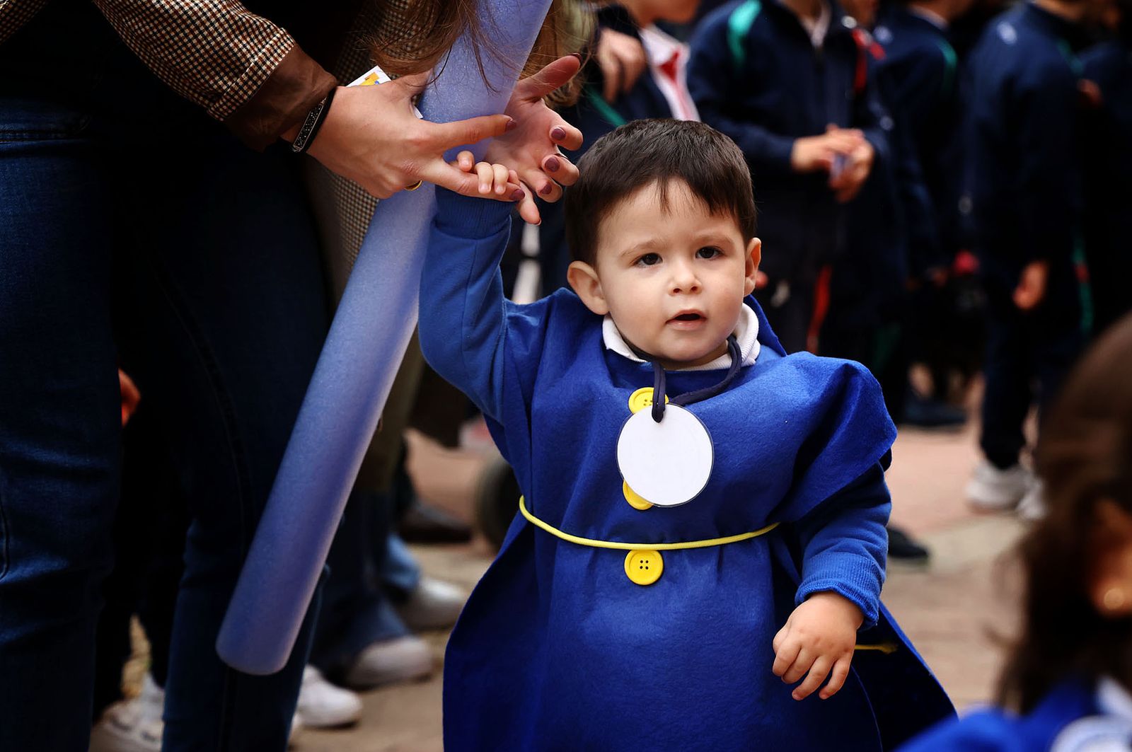 Imágenes de la procesión de la 'Escuela Infantil Mi Pequeño Puerto'