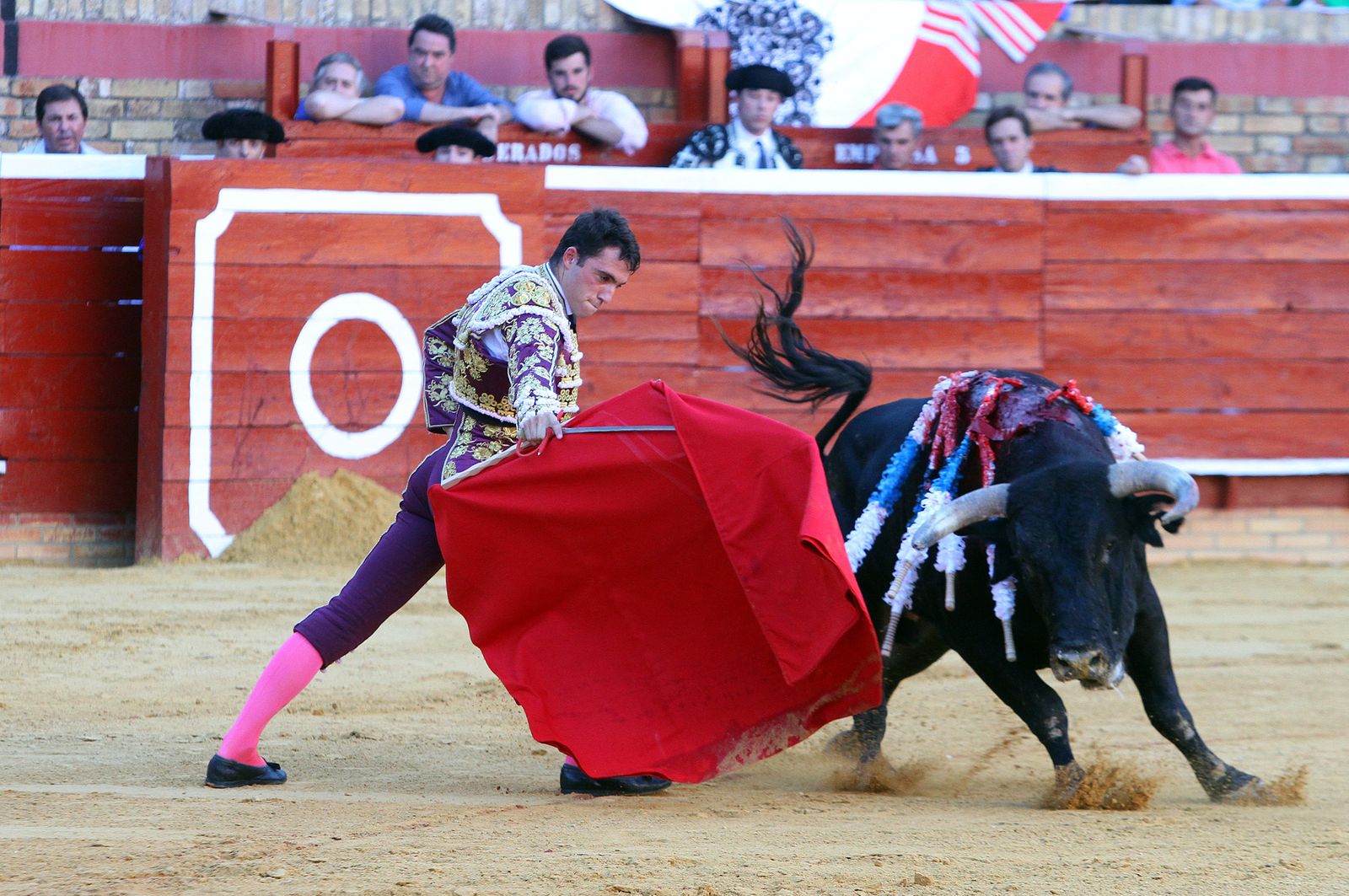 Imágenes de la Novillada de Rafael Serna, Emilio Silvera y Rodrigo Molina.