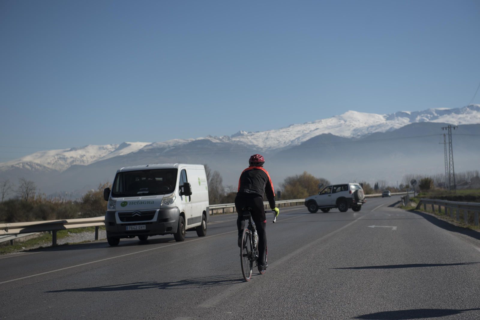 Imagen de archivo de un ciclista.