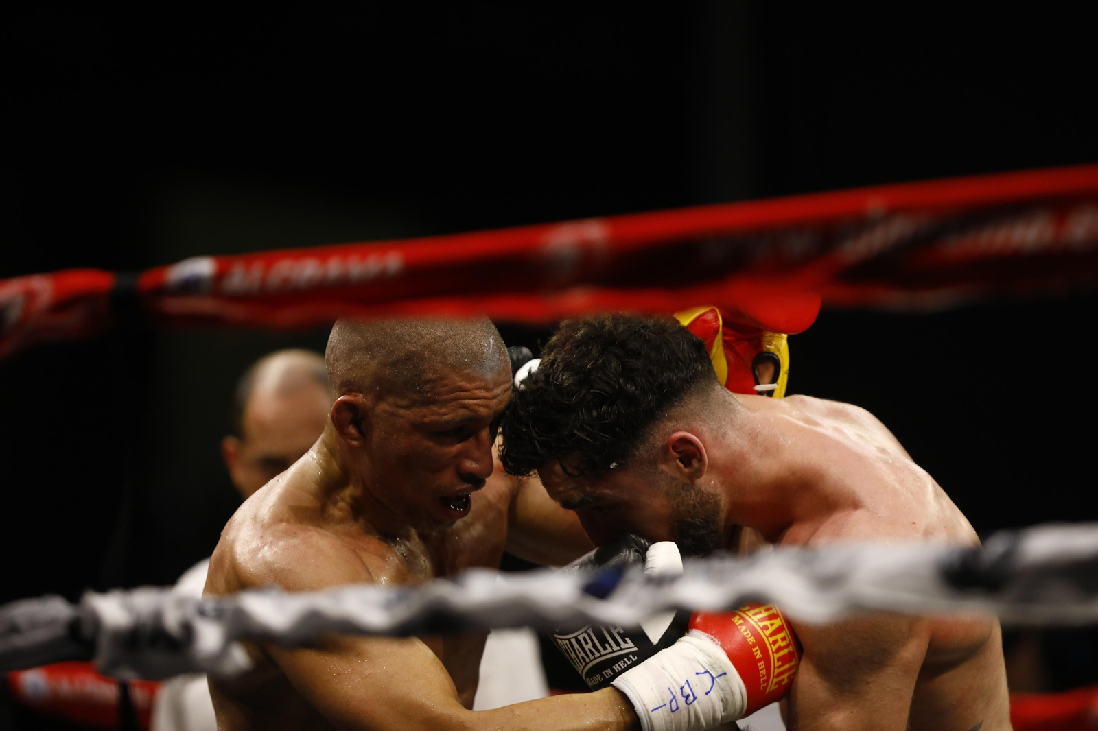 Las imágenes del combate entre José Luis Navarro Jr y Ronny Landaeta en Córdoba