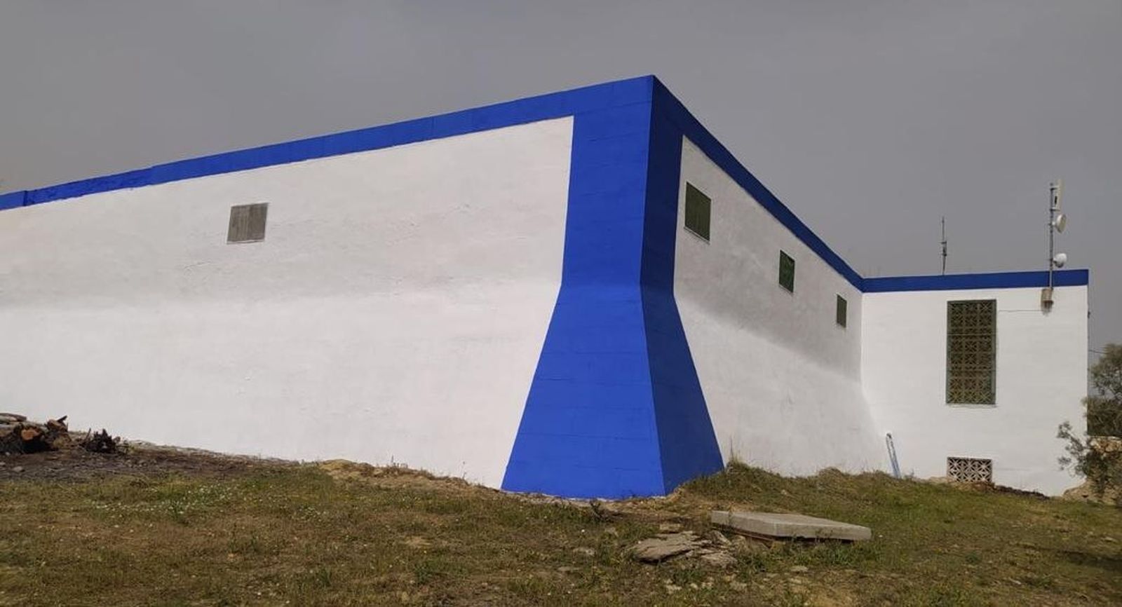 Depósito de agua de Cerro Gorita, en Puente Genil.
