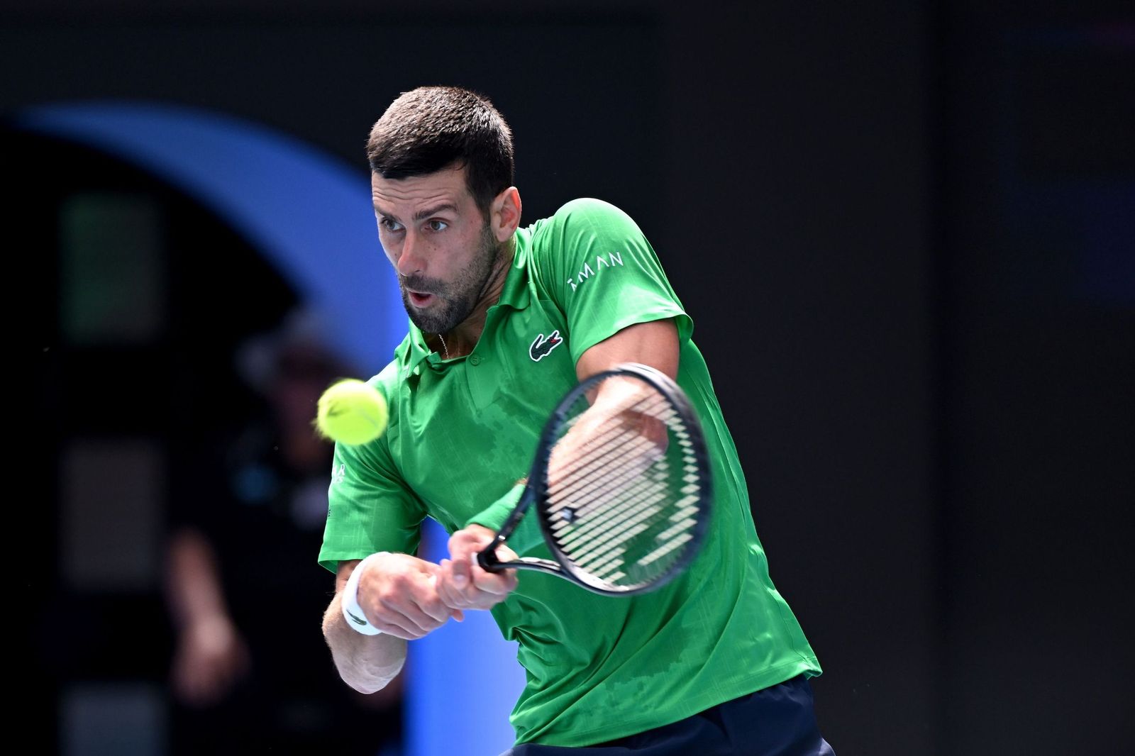 Las fotos de la retirada de Musetti ante Djokovic y del resto de cuartos de final