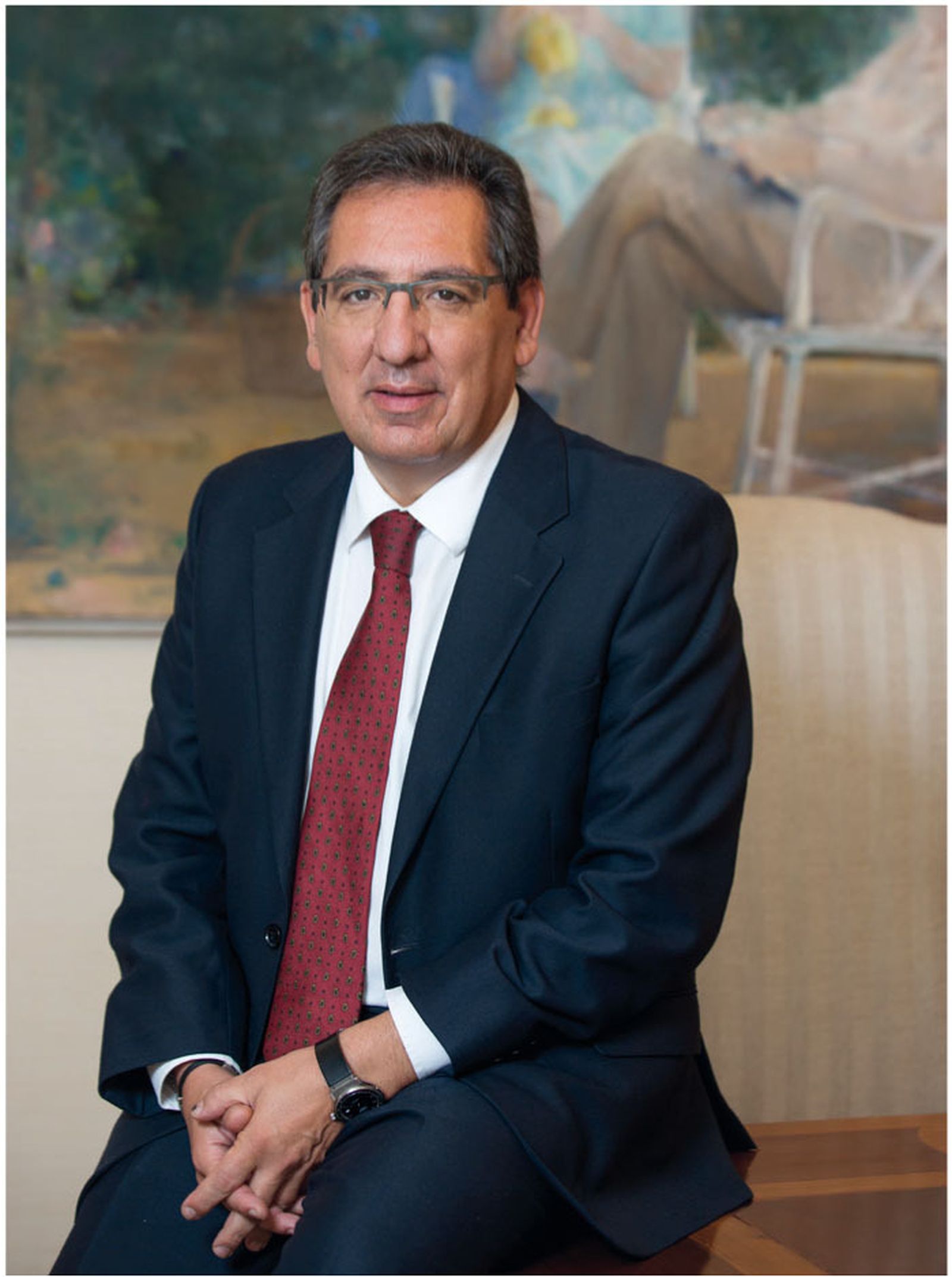 Antonio Pulido Gutiérrez, presidente de la Fundación Cajasol