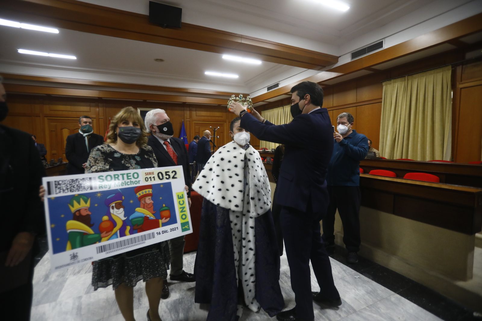 Las fotografías de la ceremonia de elección del Rey Melchor en Córdoba