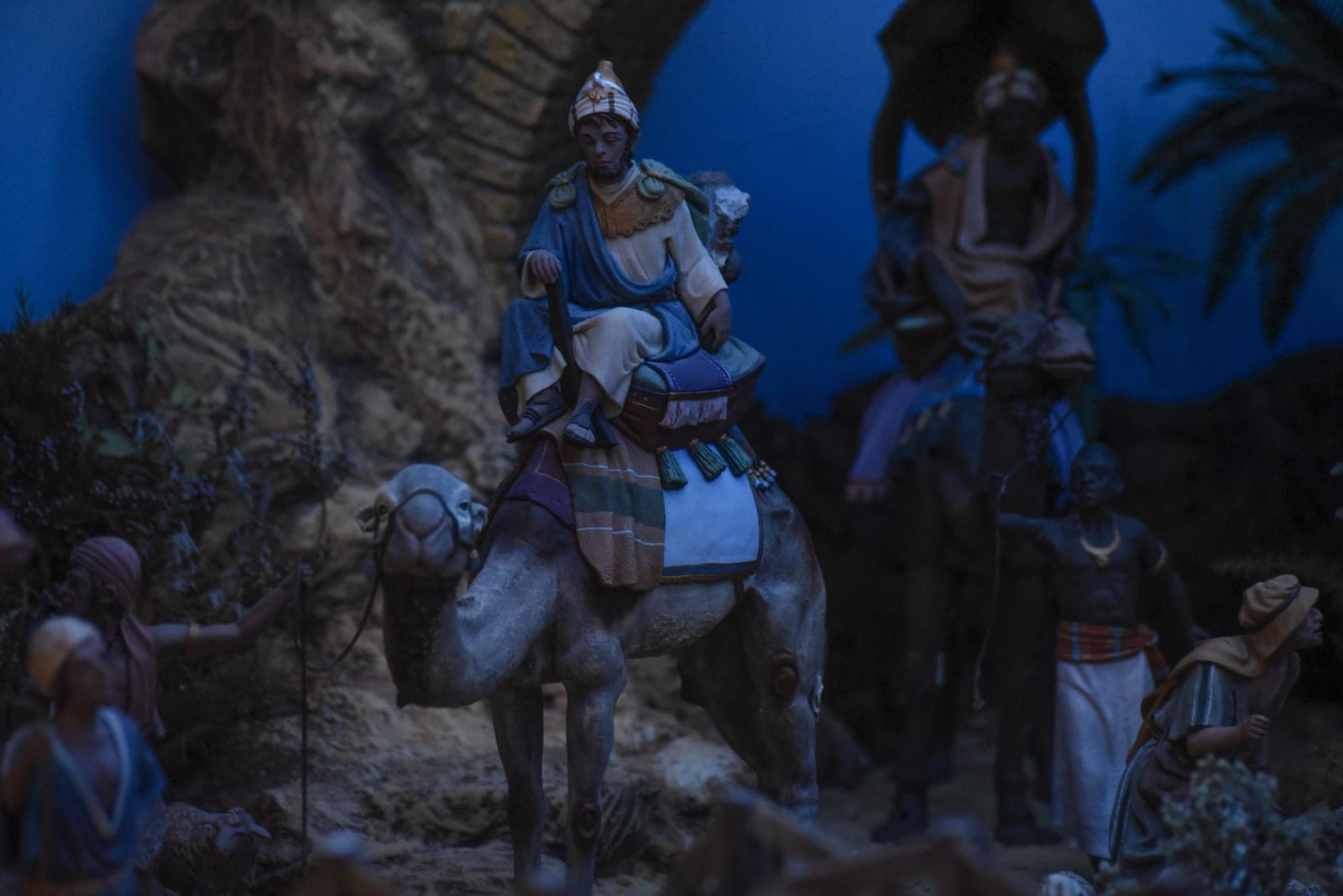 Fotos del belén del Museo Cruz Herrera en La Línea