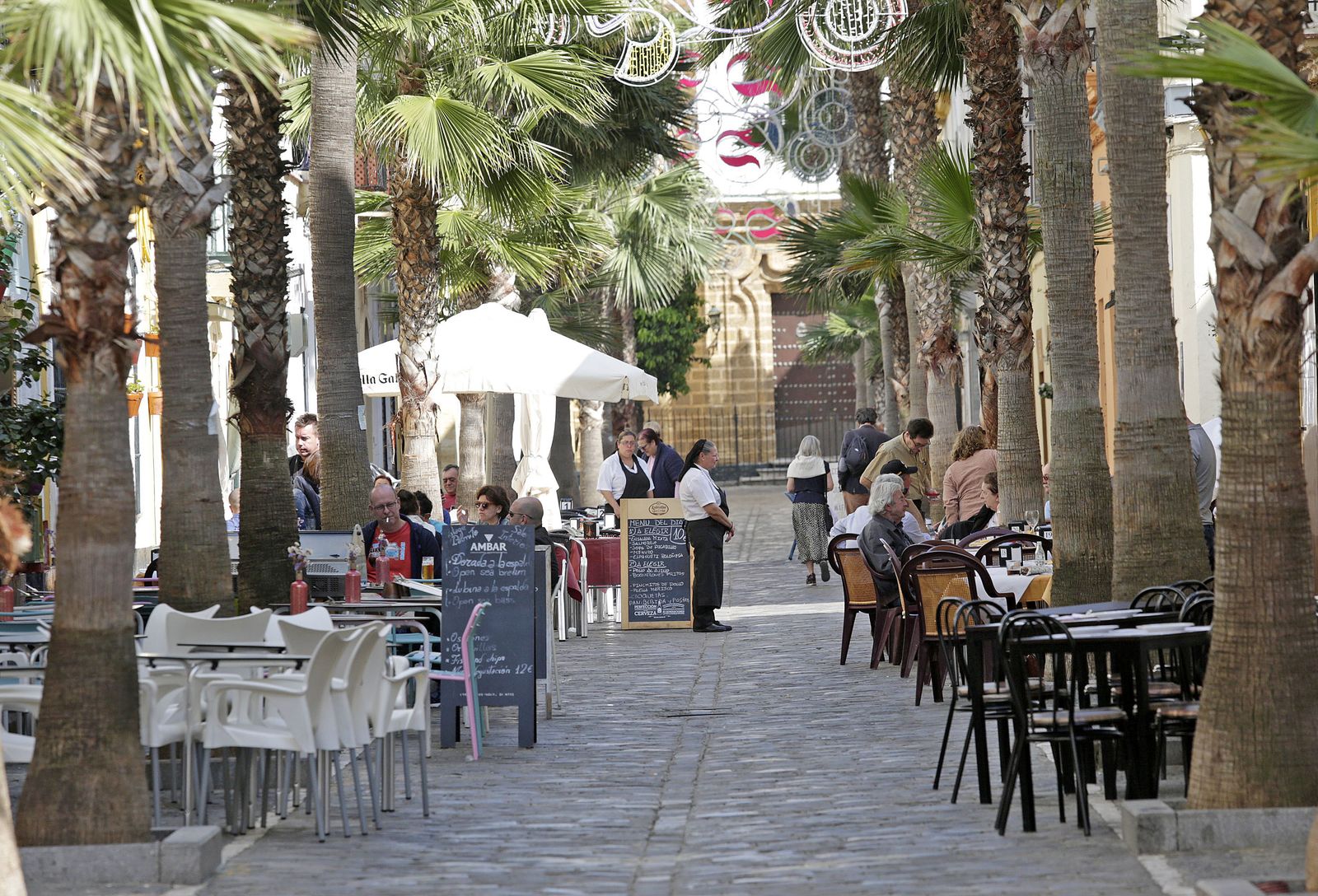 Imágenes del estado de alarma en cadiz - día 2