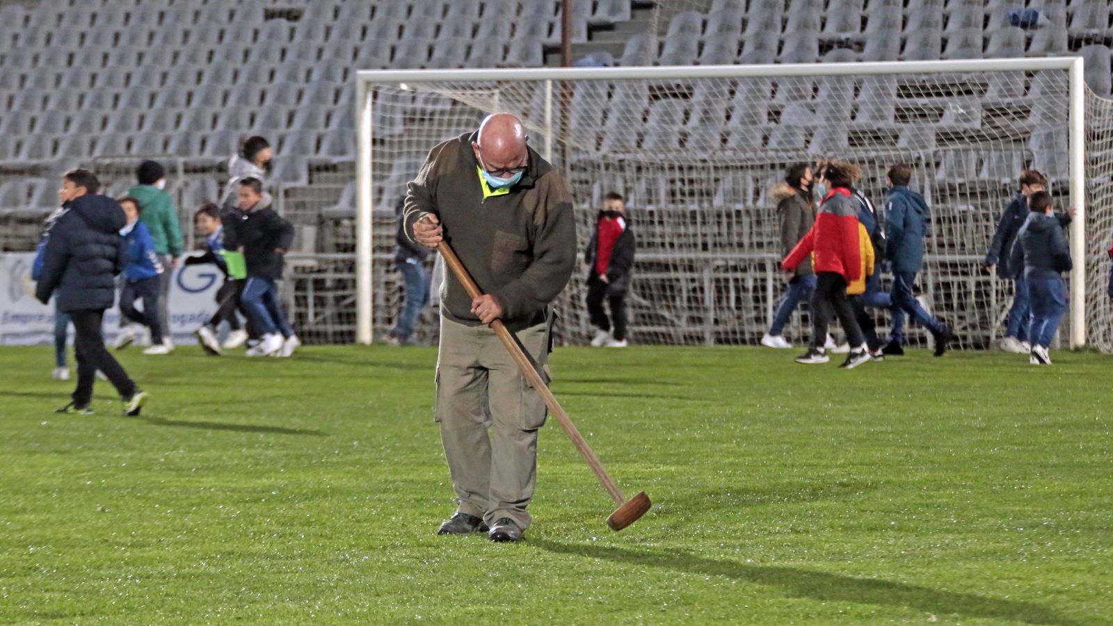 Imágenes del Xerez CD y CD Pozoblanco en el Pedro S. Garrido