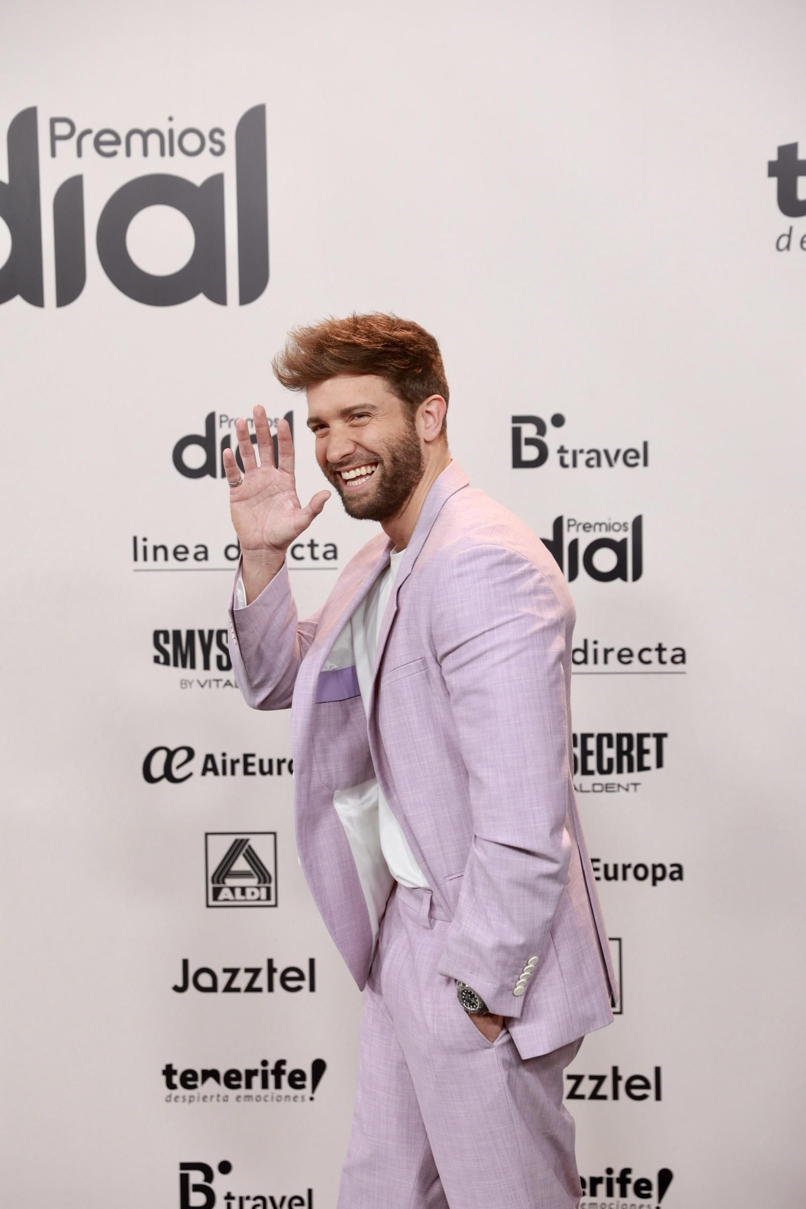 Las estrellas del 'photocall' de los Premios Dial, gala celebrada en Santa Cruz de Tenerife