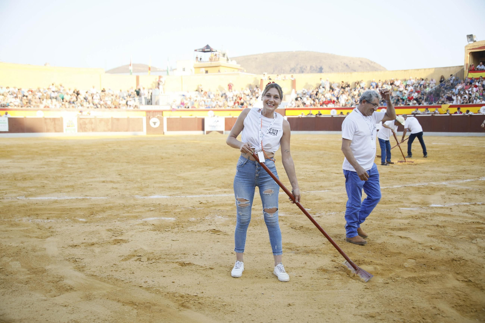Corrida de toros Berja con un toro indultado, en imágenes