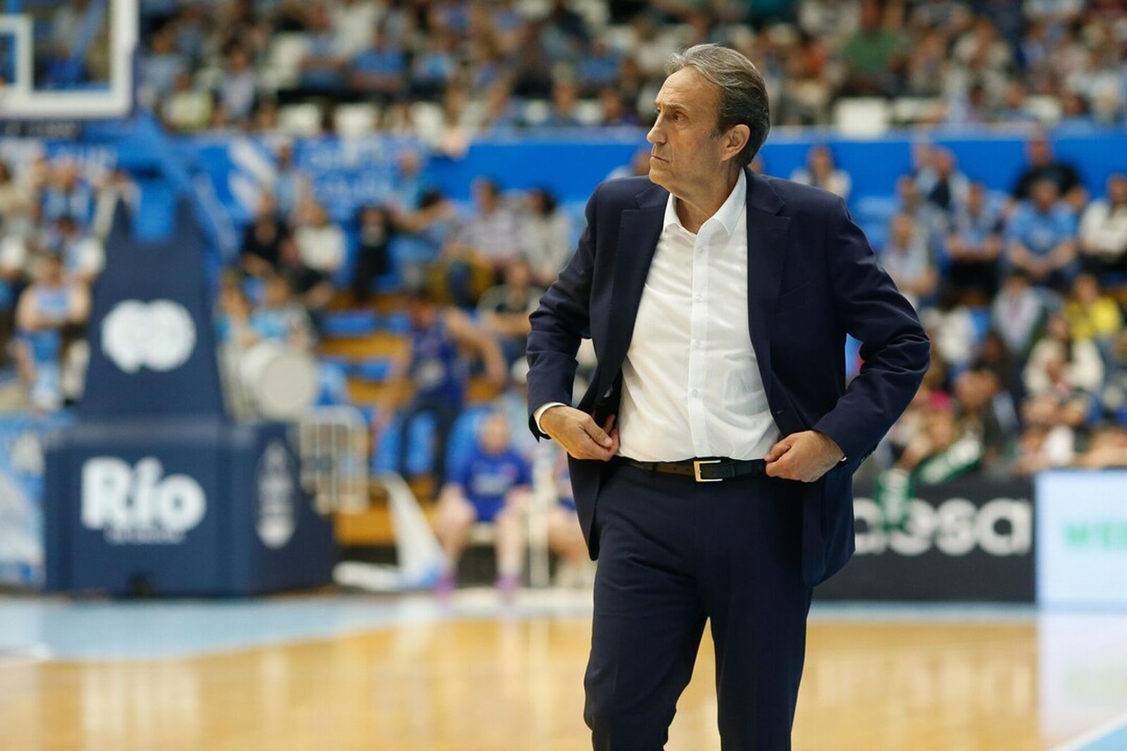 Luis Casimiro, entrenador del Río Breogán.
