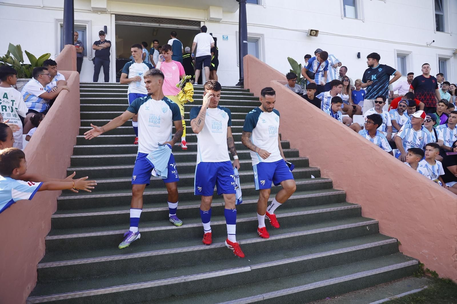 Almería-Málaga CF, en fotos