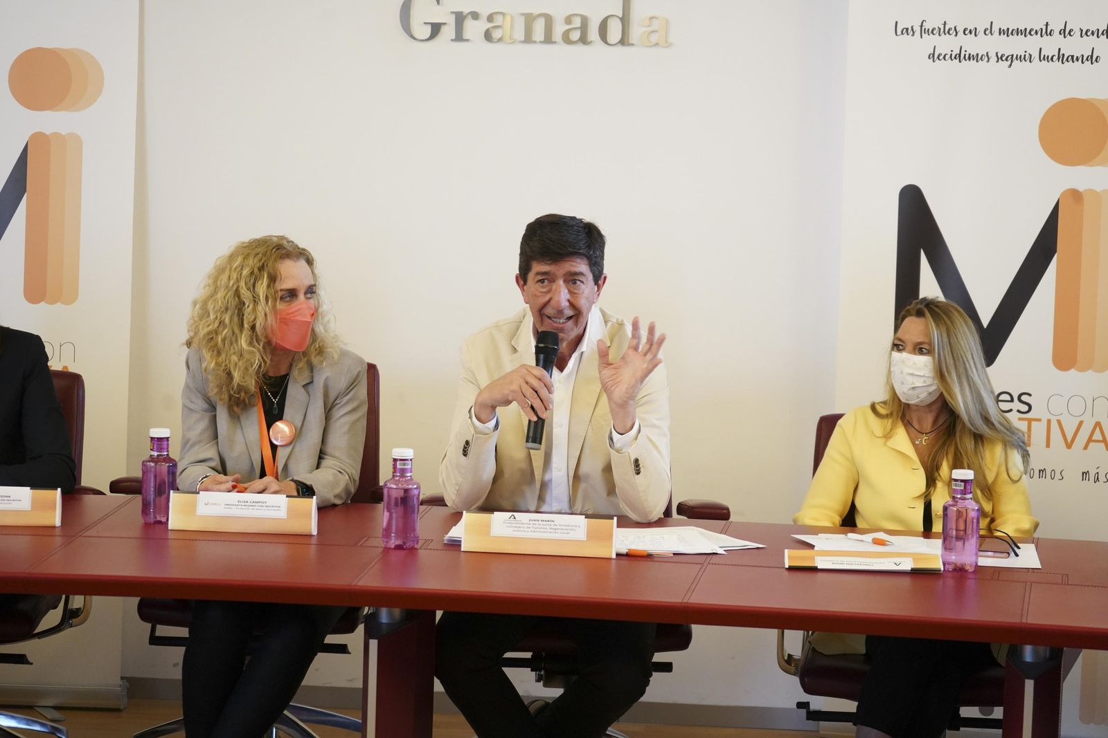 El vicepresidente de la Junta de Andalucía, Juan Marín