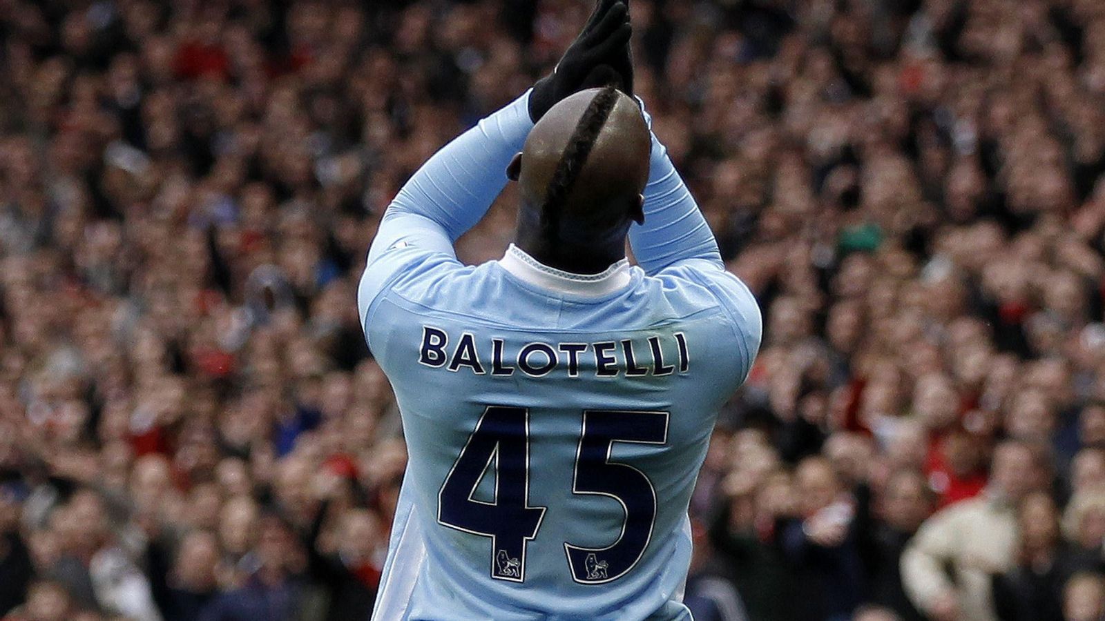 Balotelli, en su etapa con el Manchester City.