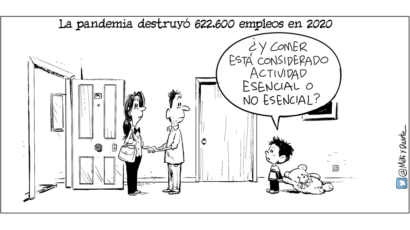 El covid y los empleos perdidos