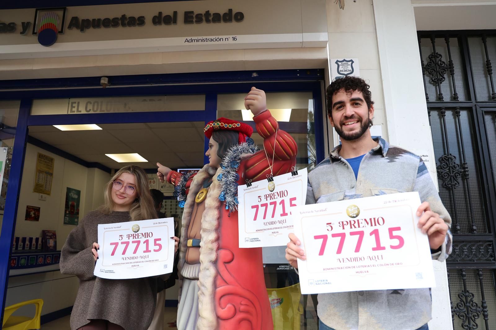 Cae un quinto premio en la Plaza de las Monjas