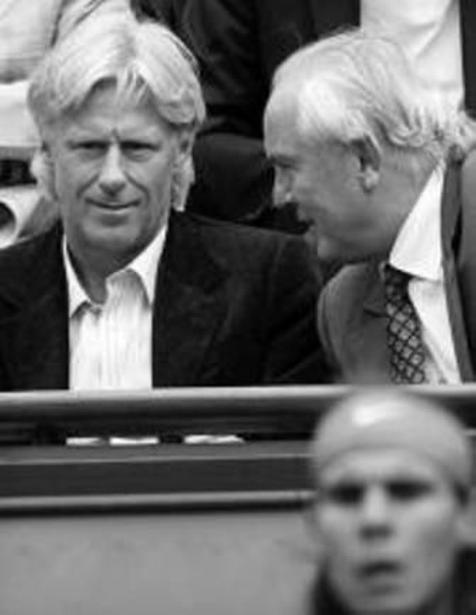 Bjorn Borg, a la izquierda.