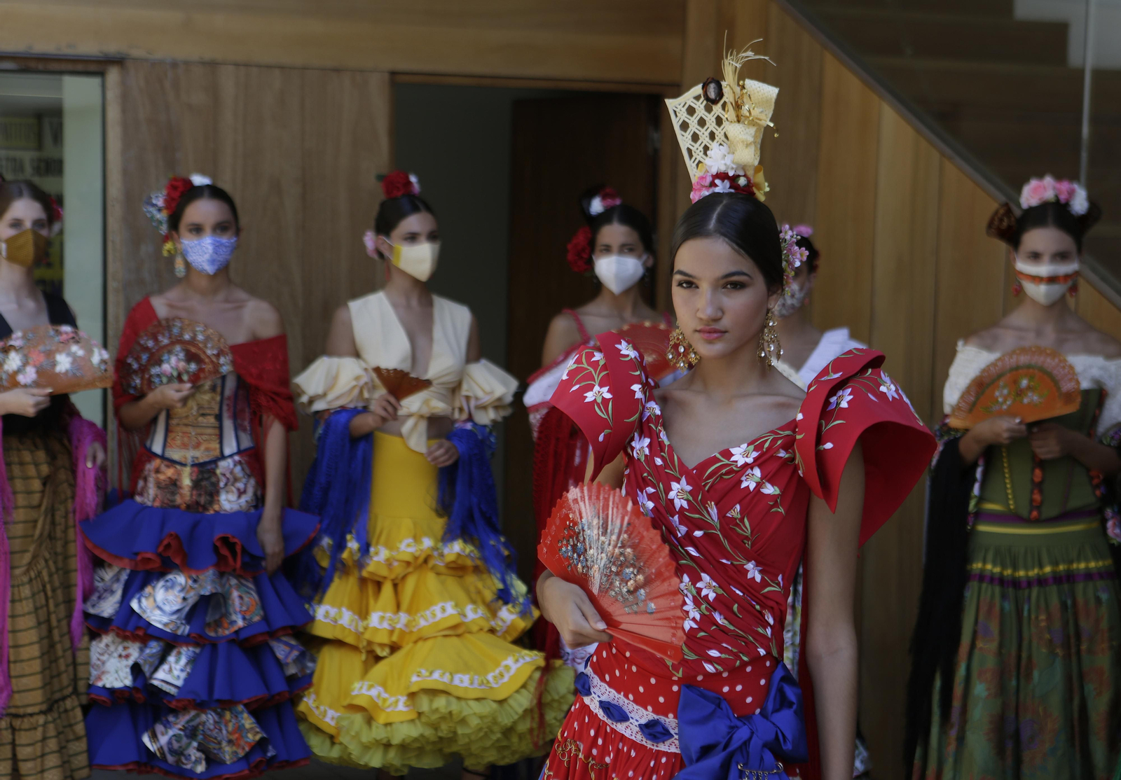 Moda flamenca para la Velá de Santa Ana