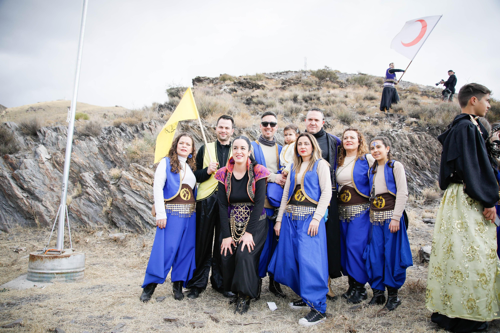 Última guerrilla en Gérgal entre moros y cristianos.