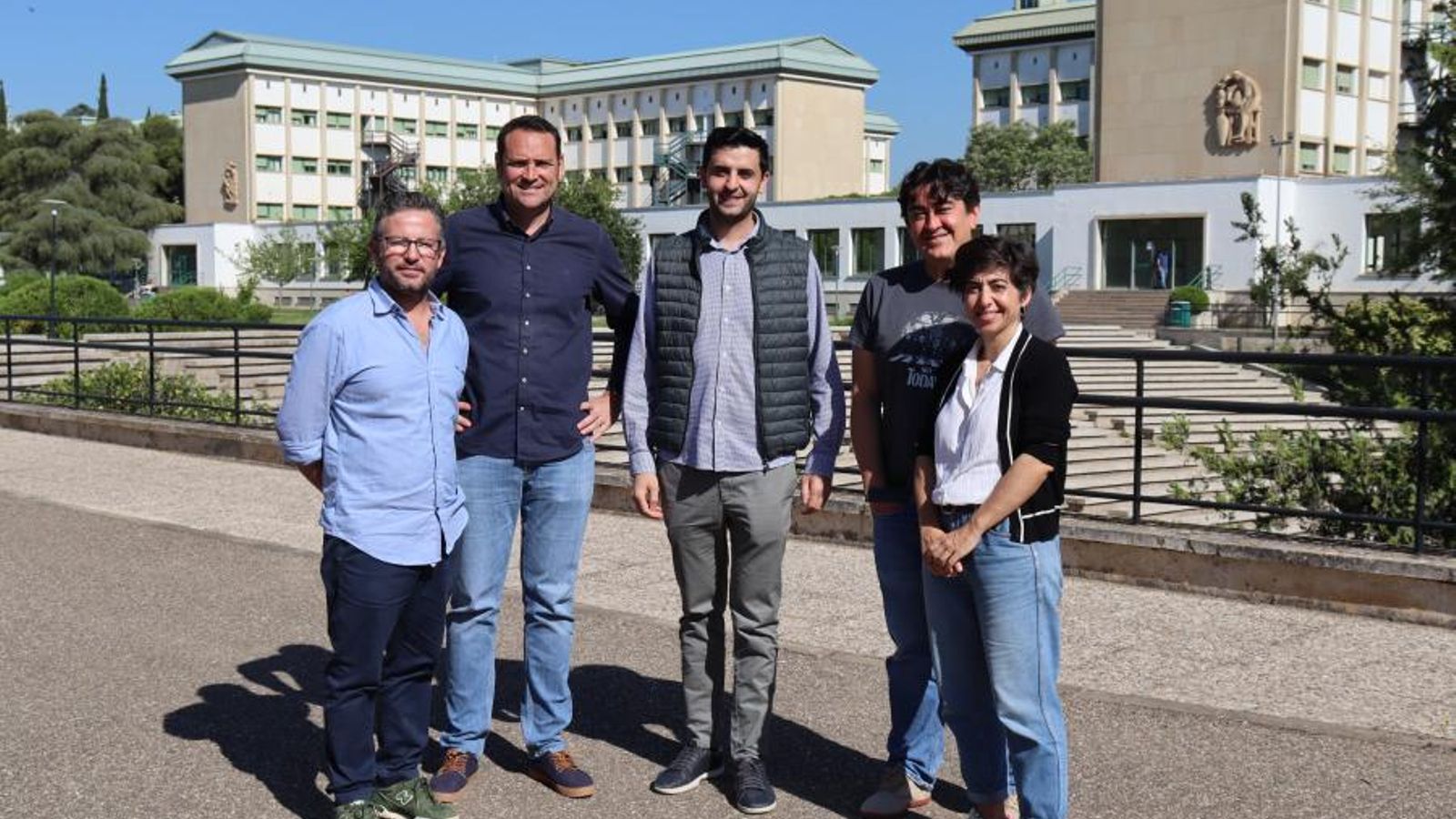 Investigadores de Ucolivo y del grupo de Plataformas Analíticas en Metabolómica de la UCO. Investigadores de Ucolivo y del grupo de Plataformas Analíticas en Metabolómica de la UCO.