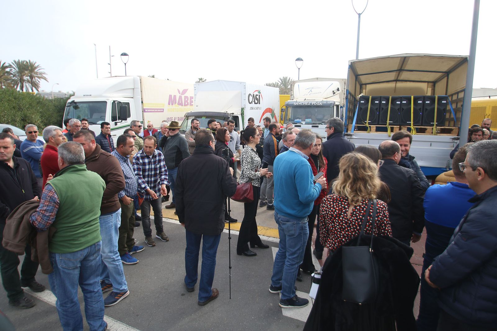 Fotogalería de la manifestación de agricultores