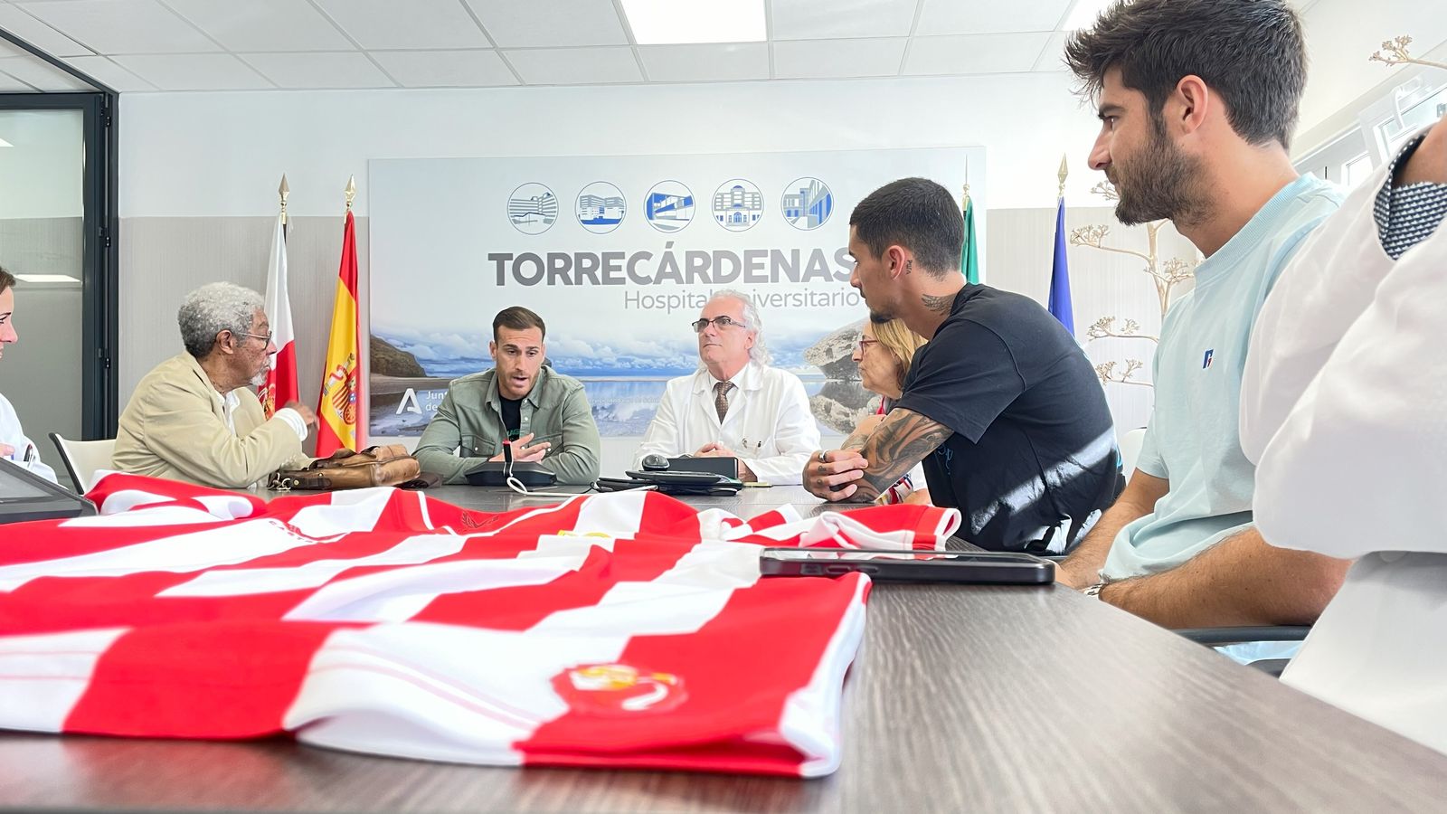 Fernando ha agradecido el apoyo y el respaldo de parte de la plantilla.