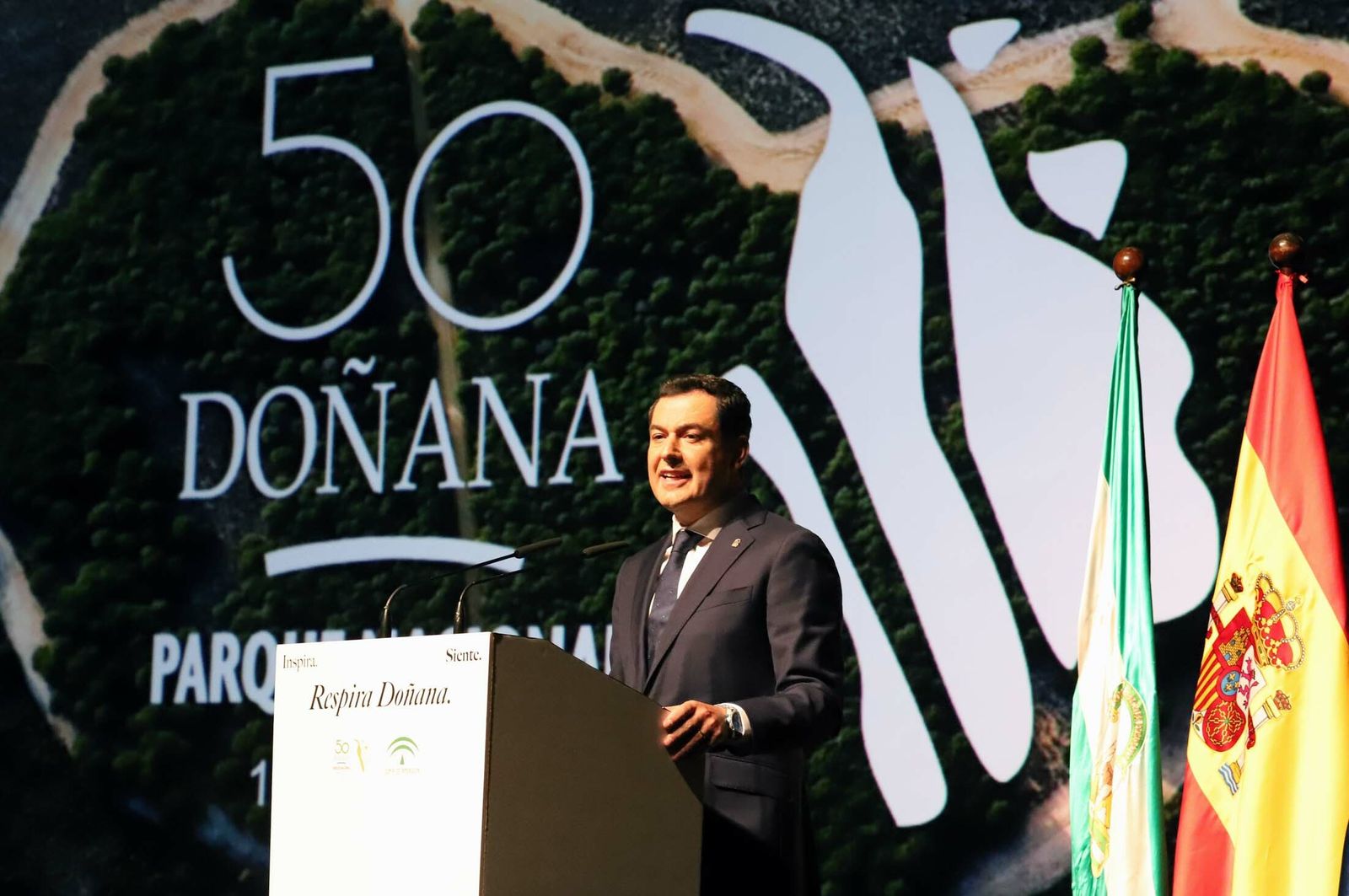 Imágenes del acto del 50 aniversario de Doñana