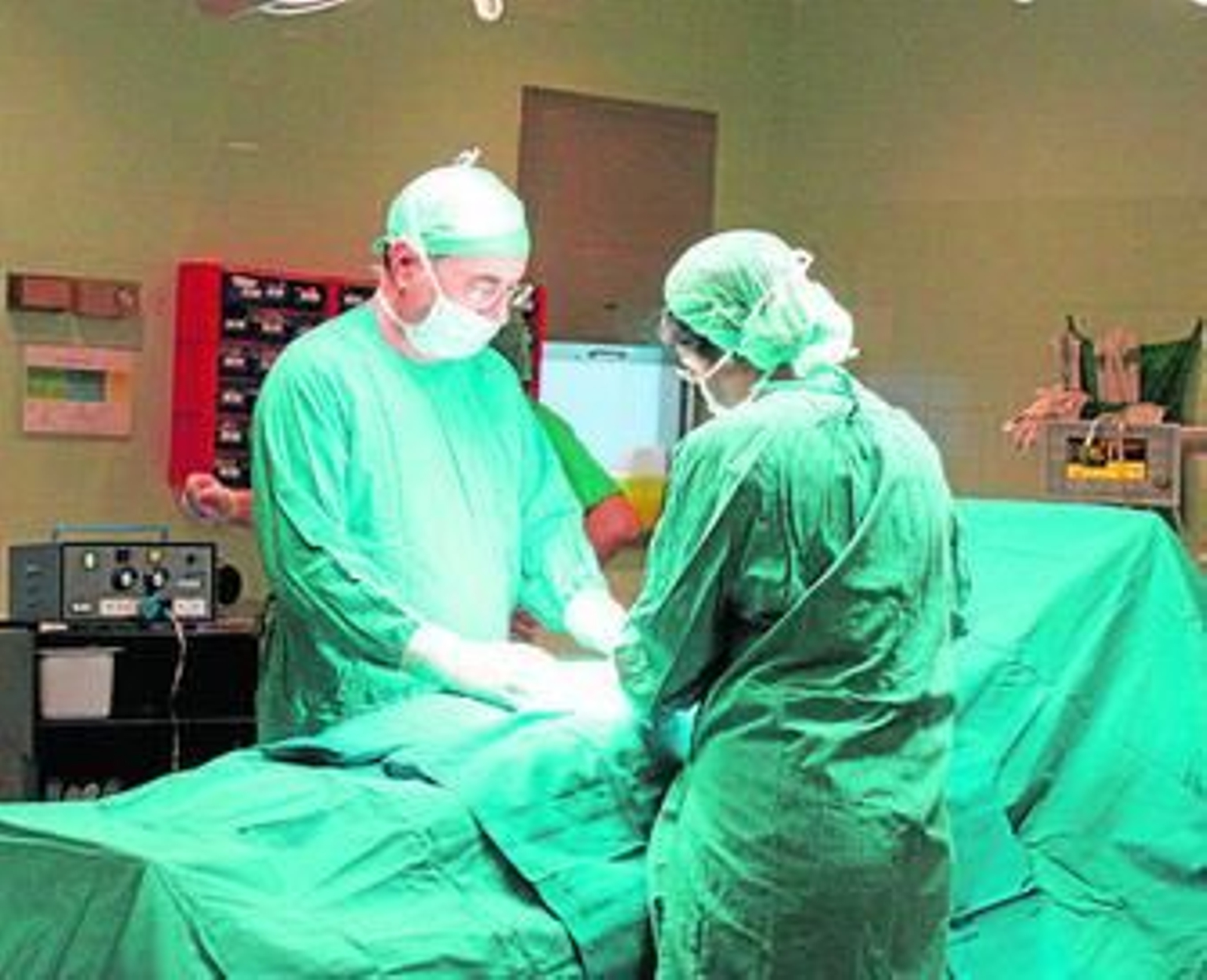 Intervención quirúrgica en el Infanta Elena. Intervención quirúrgica en el Infanta Elena.