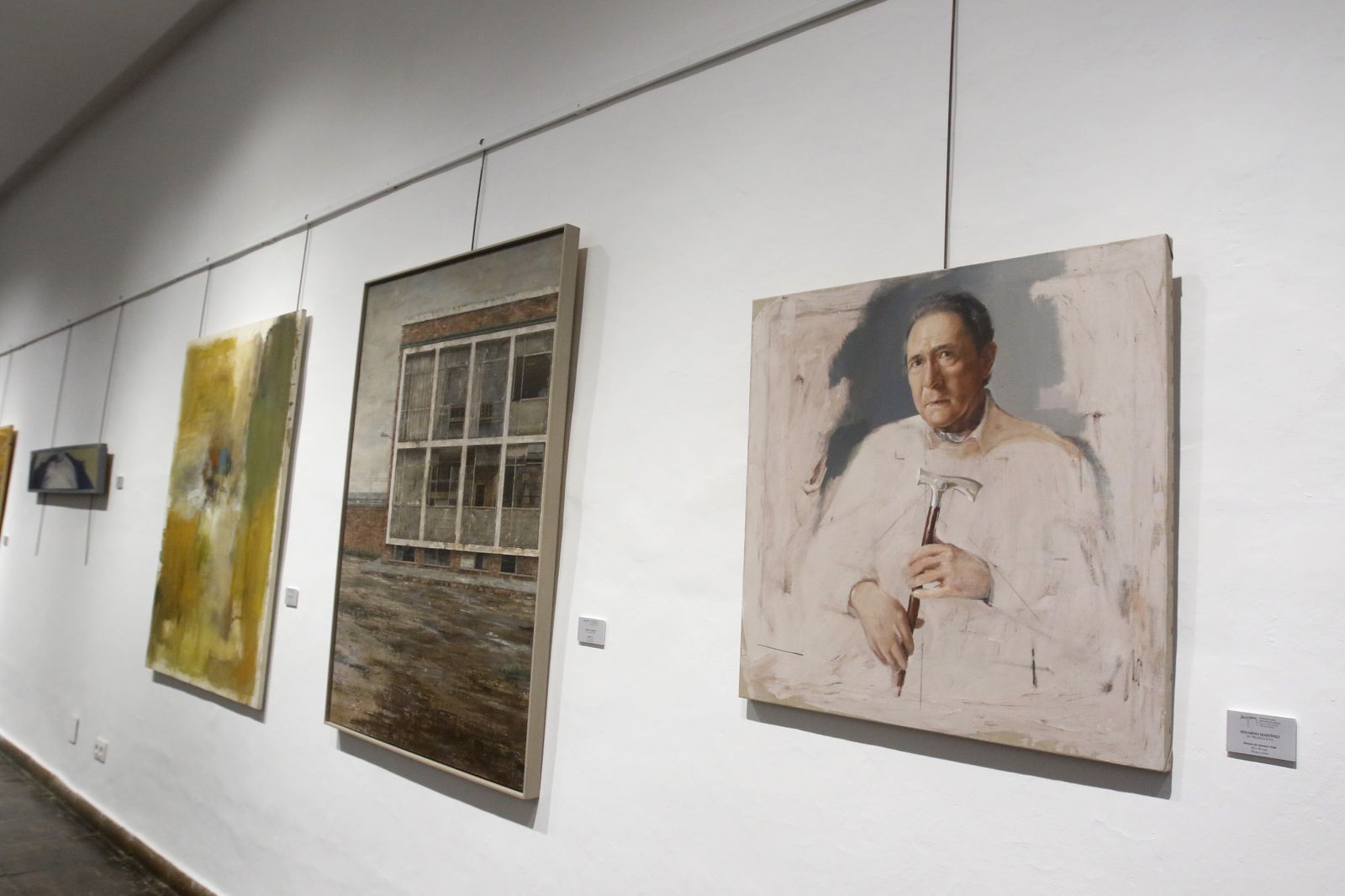 Inauguración de la exposición '04,05,06' de los residentes de la Fundación Antonio Gala, en imágenes