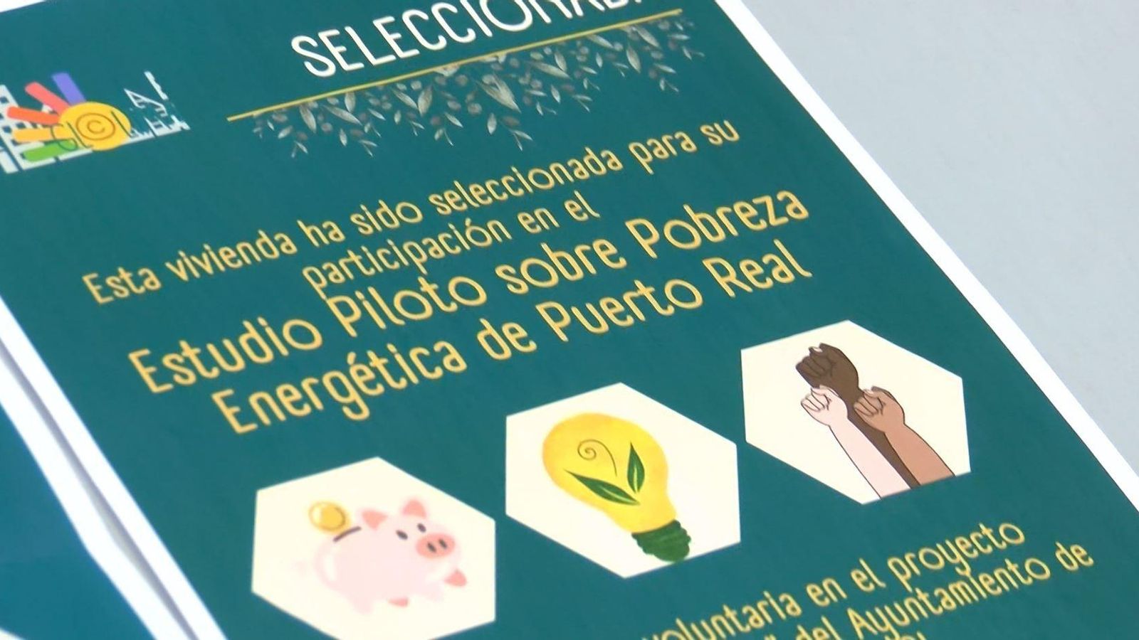 Uno de los carteles de la campaña