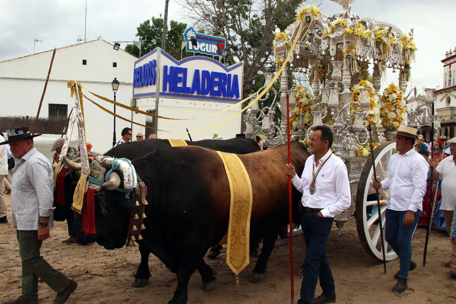 Así se vive la romería en las casas de la aldea
