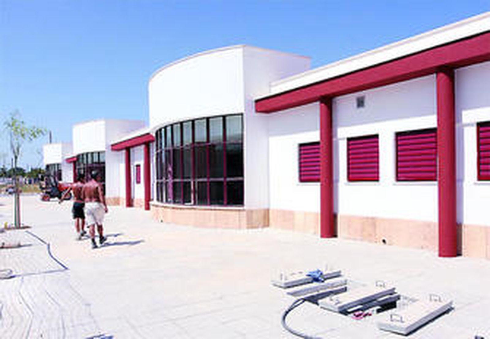 Aspecto que presenta el nuevo centro de salud de Los Gallos.