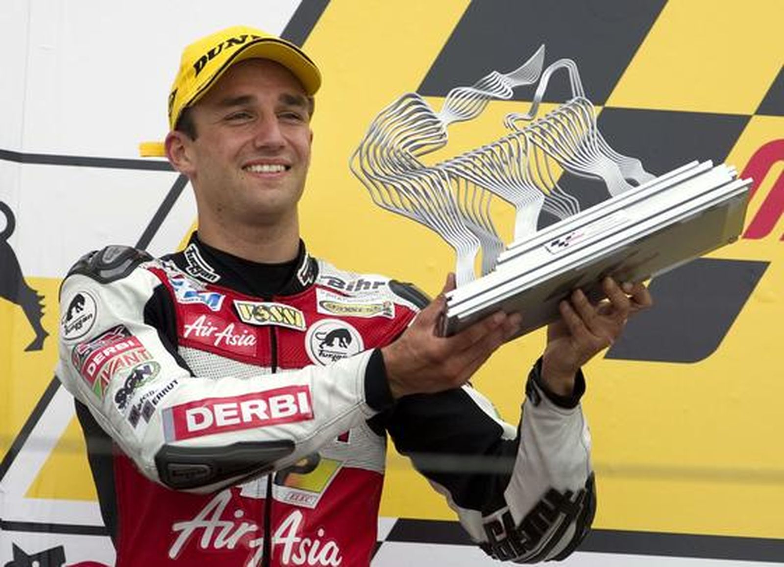 Faubel se impone a Zarco gracias a un vuelta rápida. / AFP