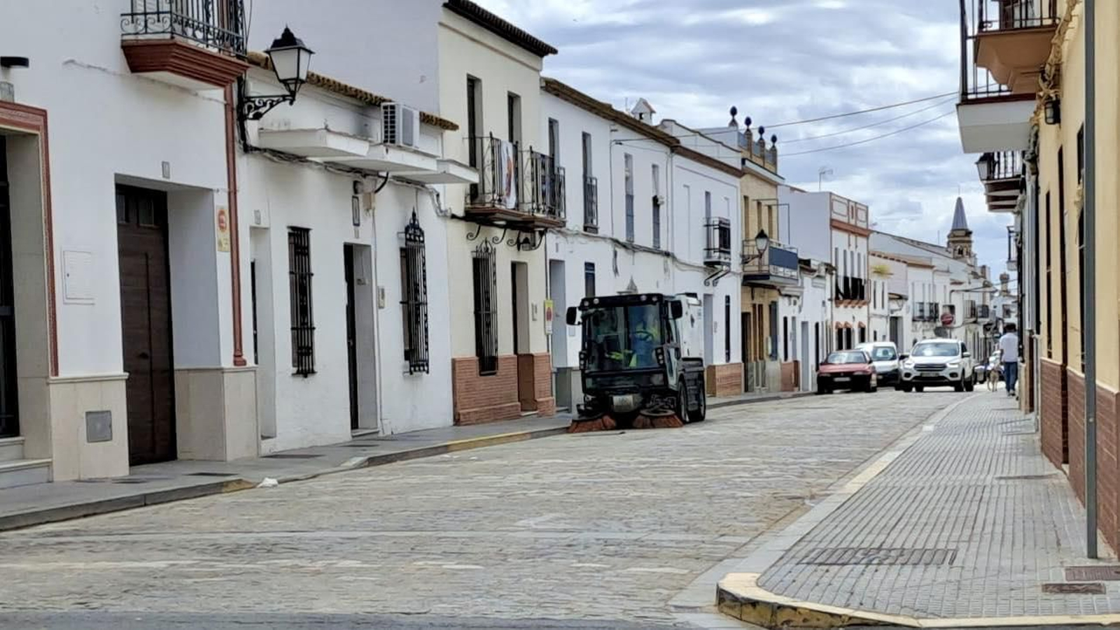 Imagen de archivo de una calle de Trigueros.