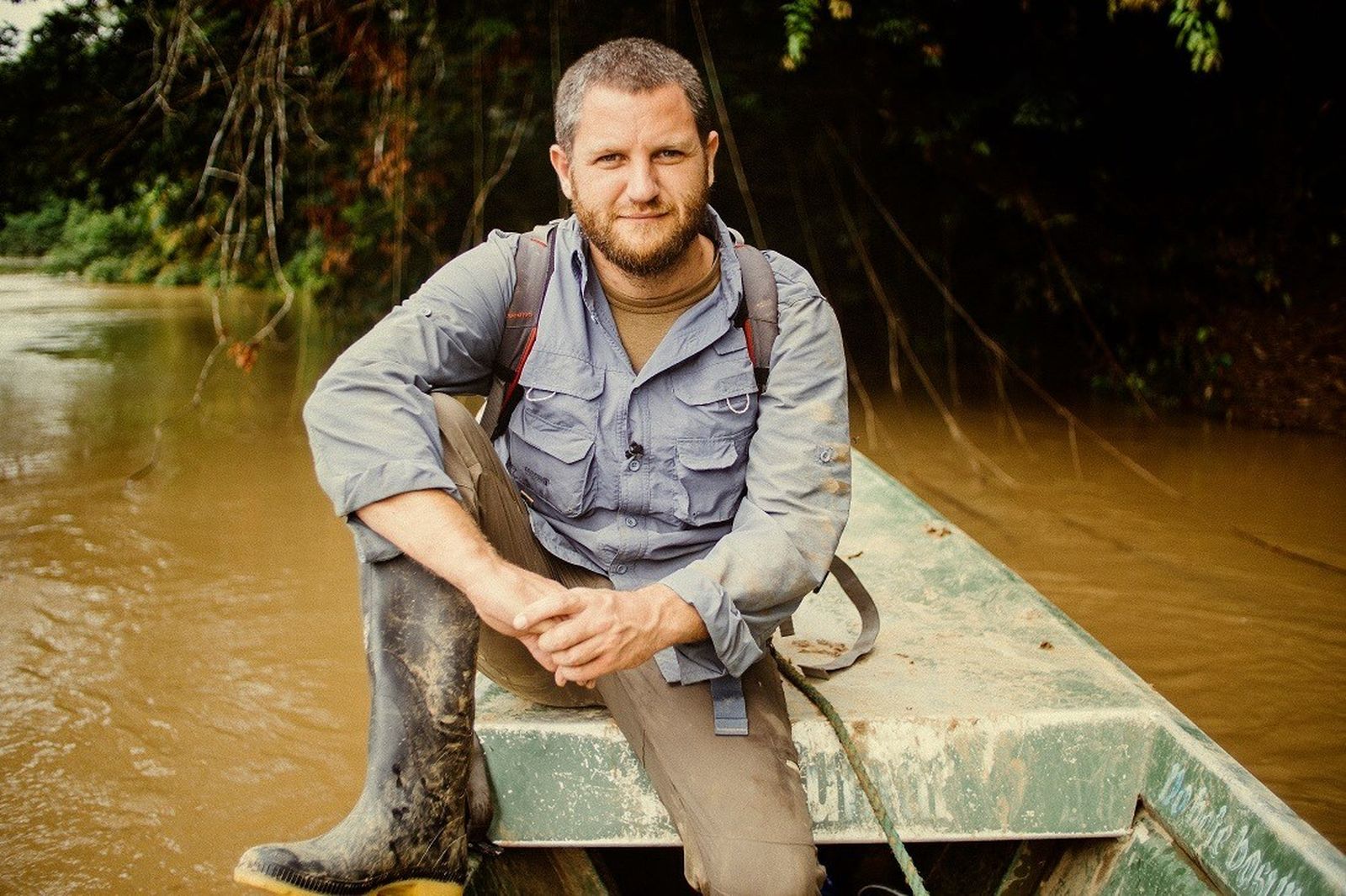 David Beriain en una foto para la serie 'Clandestino' de DMax