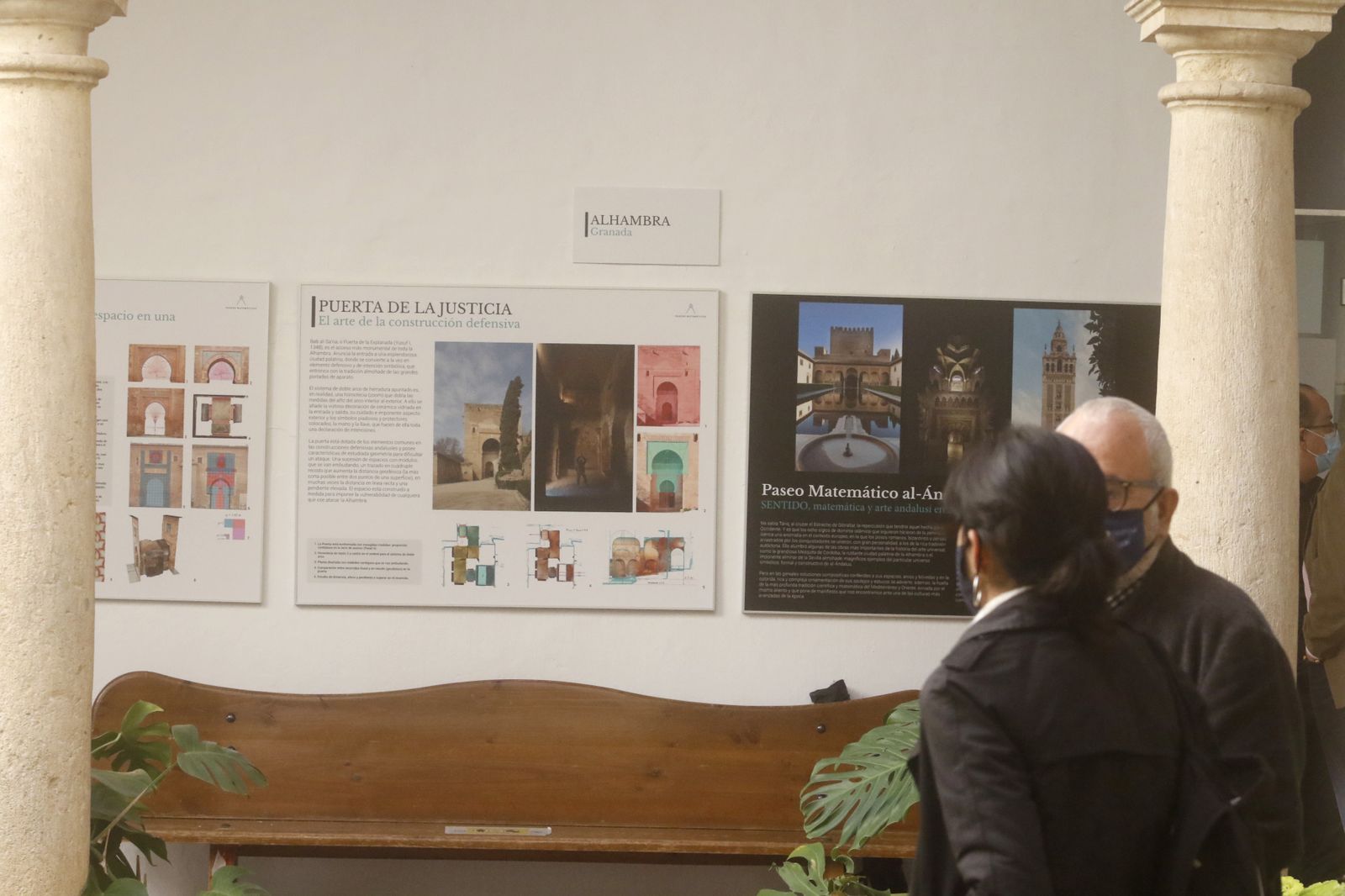 Las imágenes de la inauguración de ‘Paseo Matemático al-Ándalus’ en Córdoba