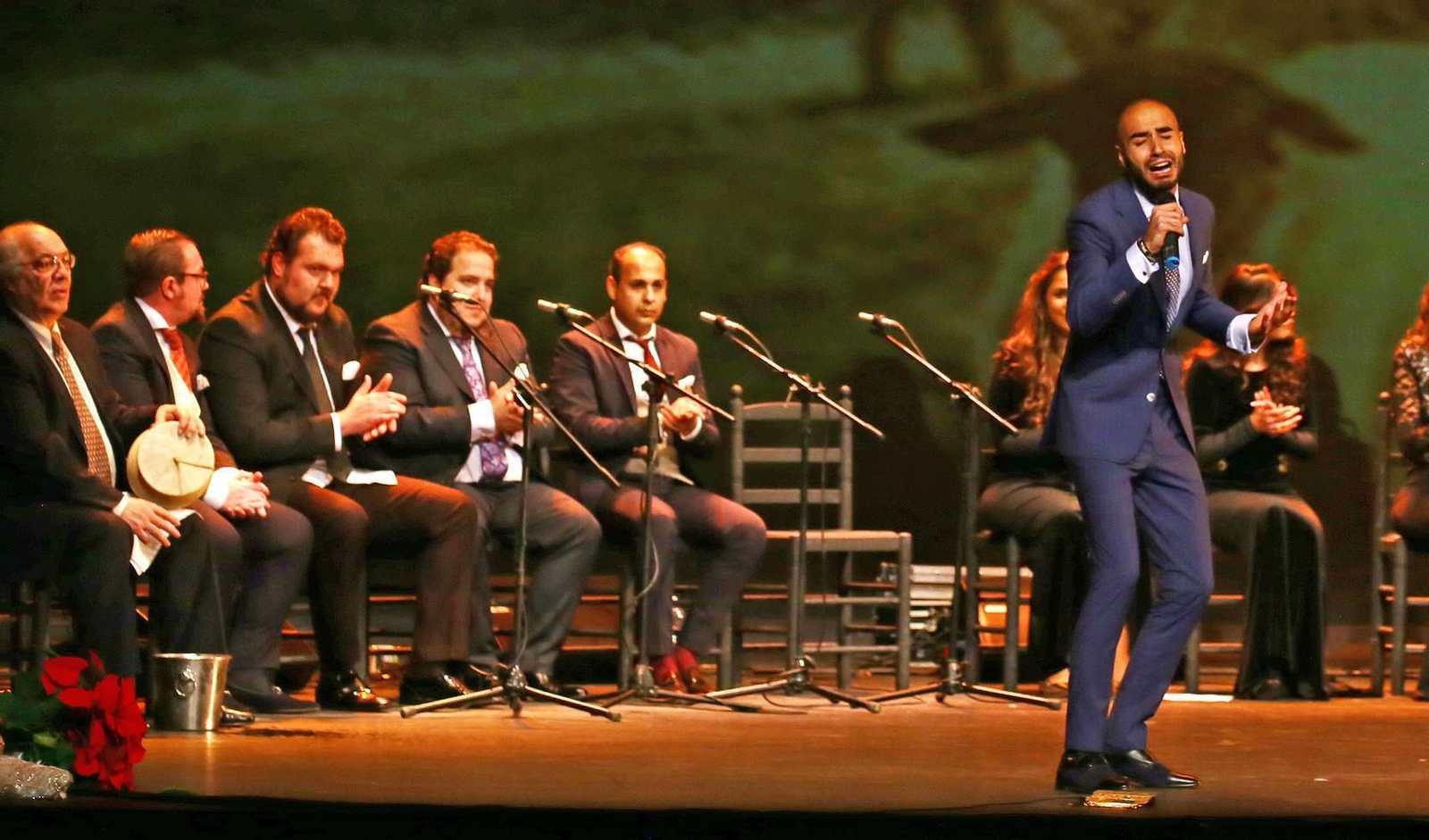 Un momento del espectáculo que se representó el pasado 8 de diciembre en el Teatro Villamarta.