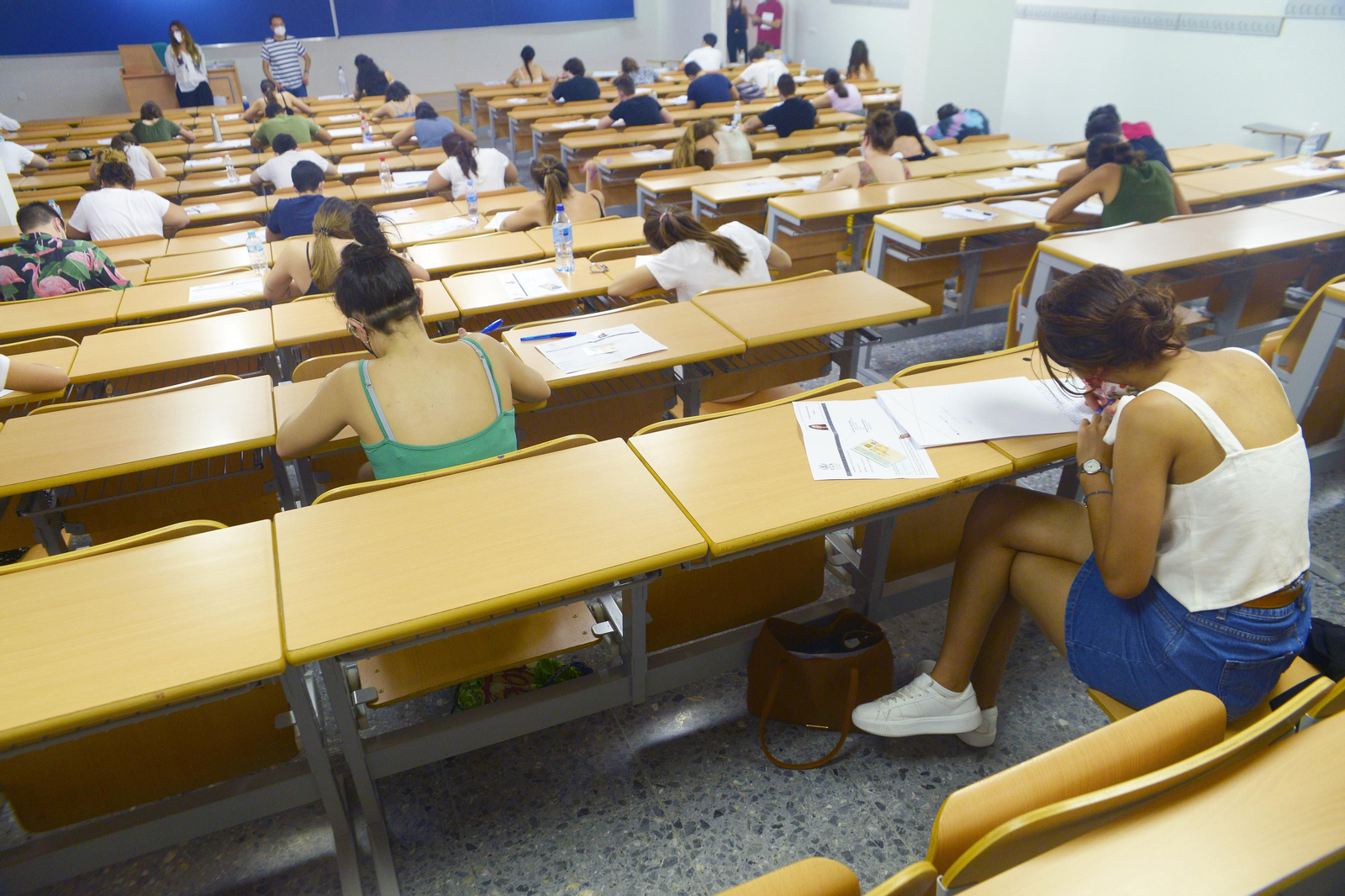 Fotos de las pruebas de la EBAU 2020 en Algeciras