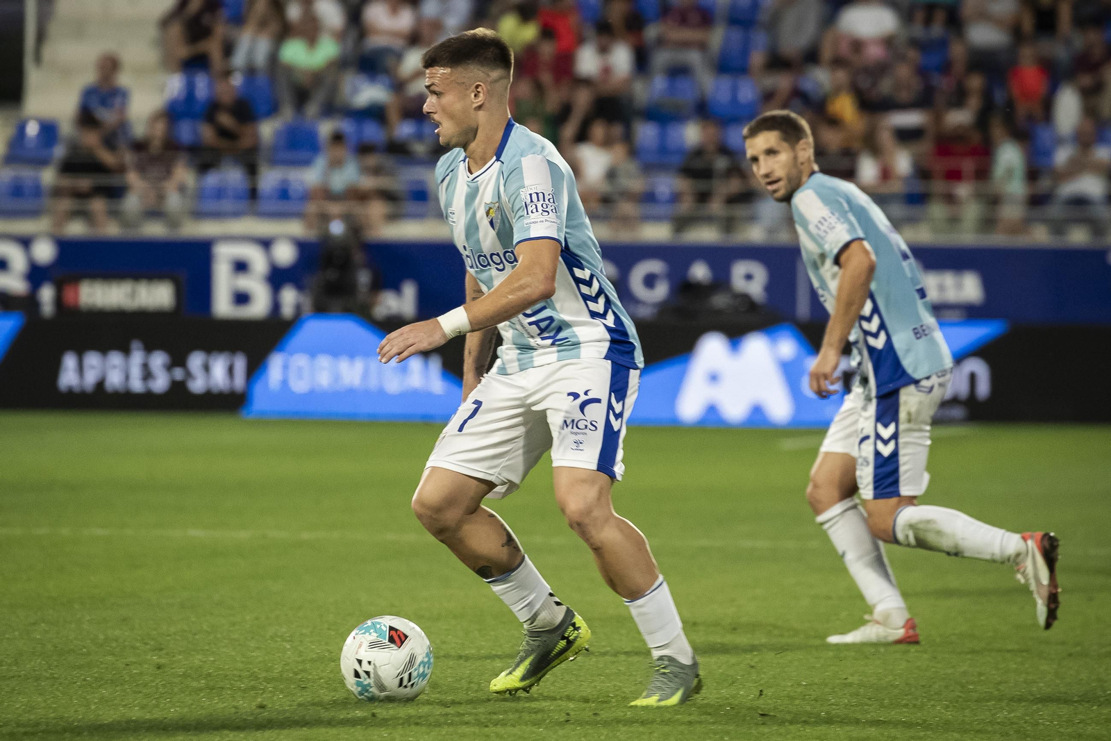 Las fotos del Huesca-Málaga CF