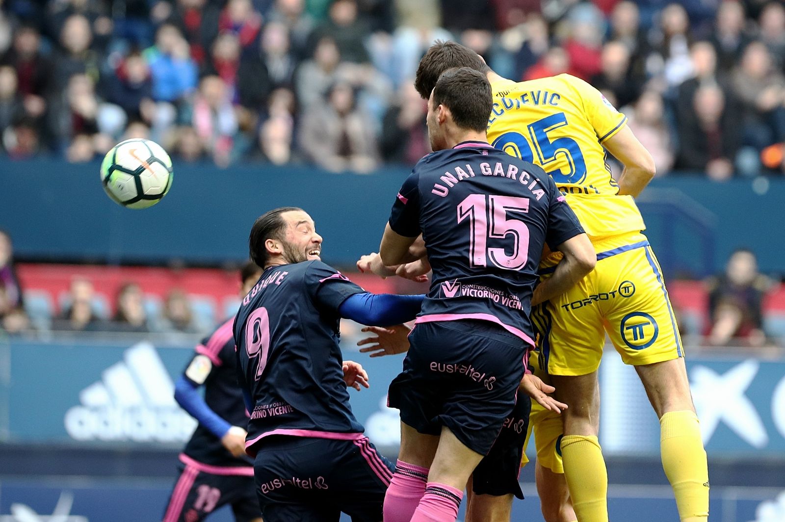 Las imágenes del Osasuna-Cádiz