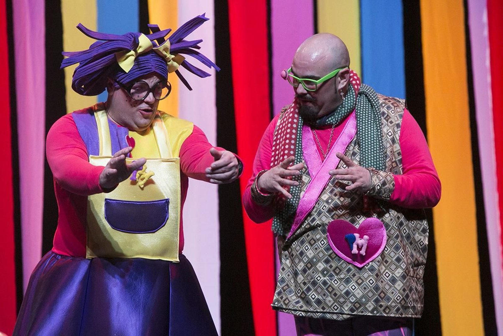 Imagen de la tercera semifinal del Carnaval Colombino