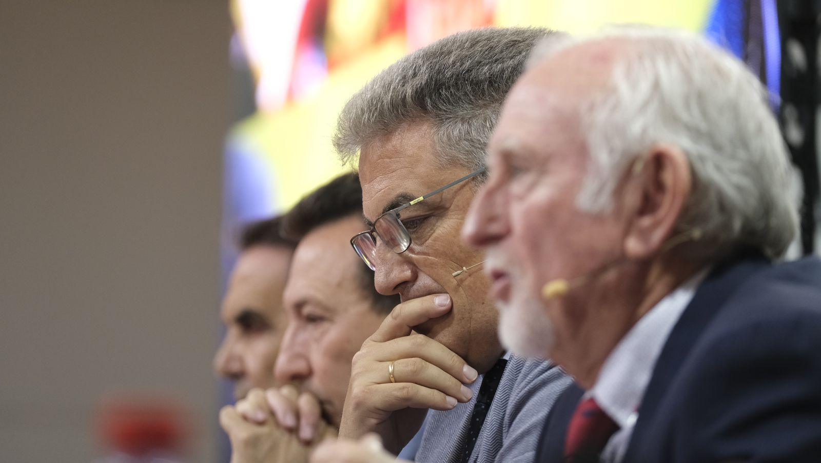 Imágenes de las jornadas de la CUCN sobre el agua en la Expolevante de Níjar.