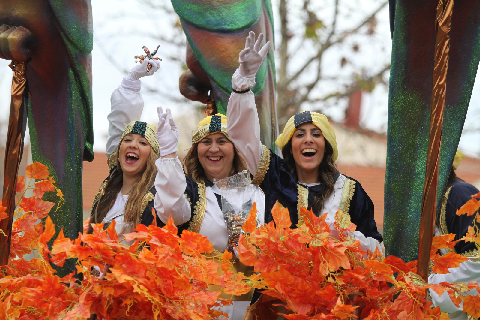 Cabalgata de los Reyes Magos 2018: Melchor, Gaspar y Baltazar adelantan su salida para llenar de ilusión las calles de Huelva