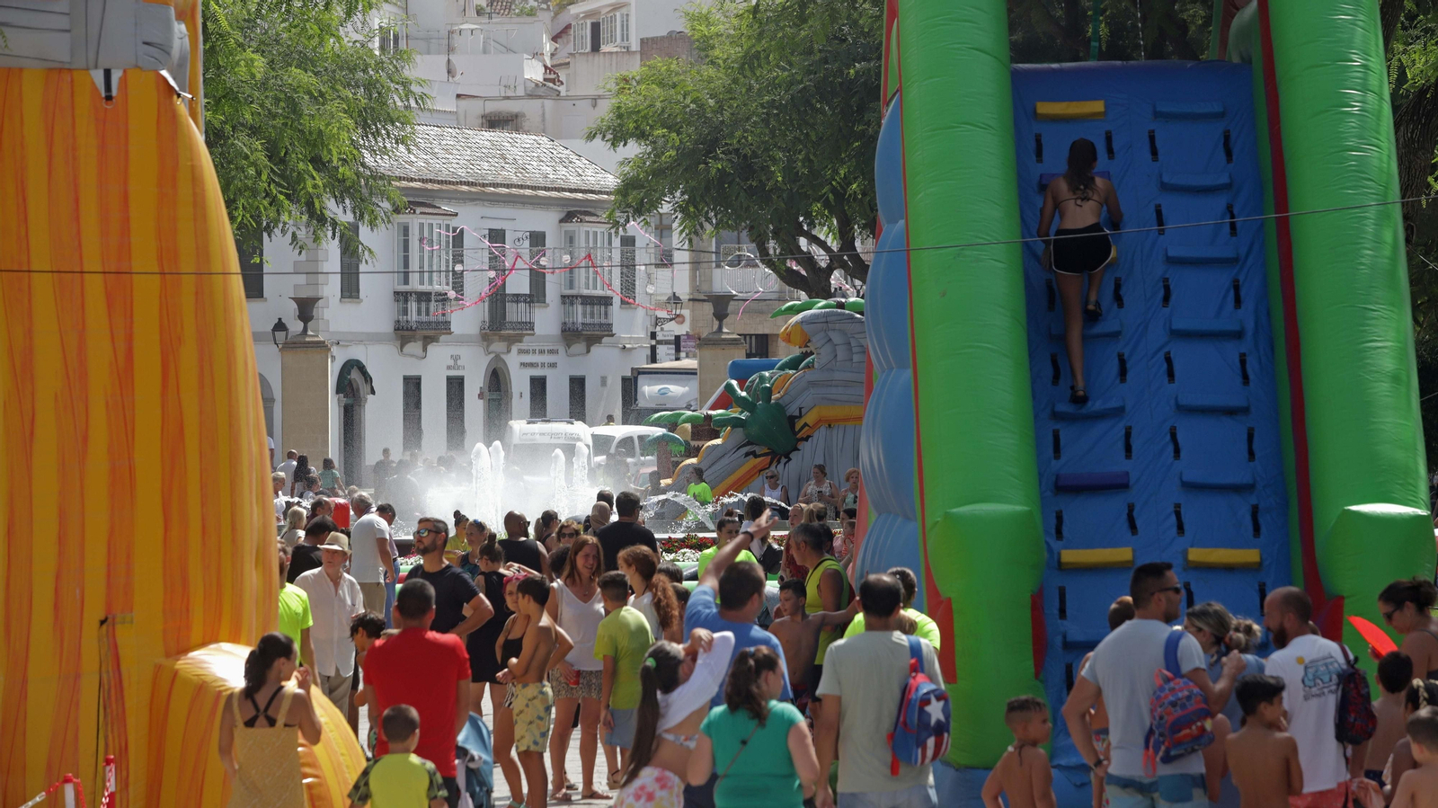 Fotos de la Fiesta del Agua en San Roque